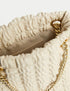 Quilted Chain Strap Shoulder Grab Bag